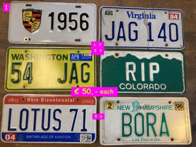 1900 Collectables Number - Rallyplates