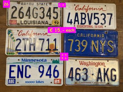 1900 Collectables Number - Rallyplates