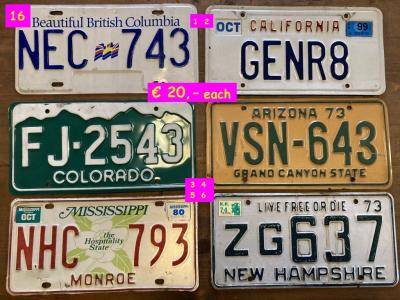1900 Collectables Number - Rallyplates