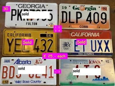 1900 Collectables Number - Rallyplates
