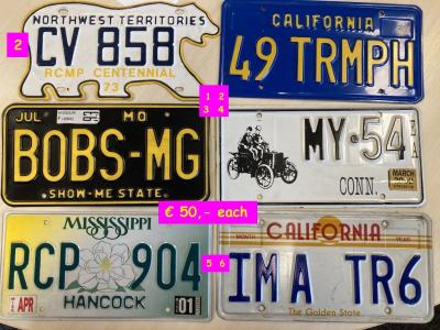 1900 Collectables Number - Rallyplates