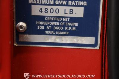 1954 Chevrolet 3100 5 Window Patina