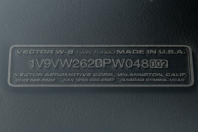 1993 Vector Avtech WX-3R Roadster Prototype