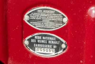 1957 Renault 4 CV D&eacute;capotable
