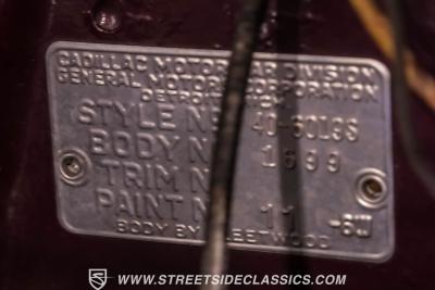 1940 Cadillac Series 60 Fleetwood