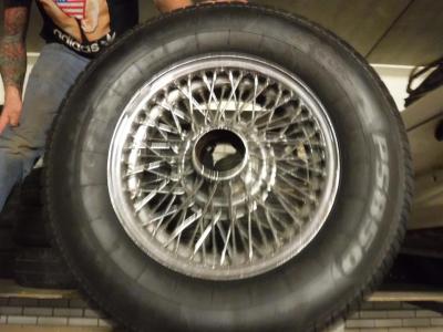 1960 Jaguar wire wheels E, S and MK2