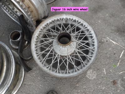 1960 Jaguar wire wheels E, S and MK2
