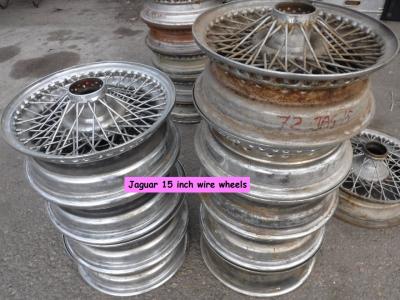 1960 Jaguar wire wheels E, S and MK2