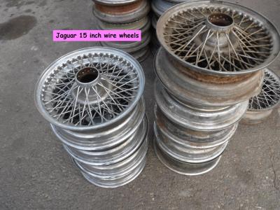 1960 Jaguar wire wheels E, S and MK2