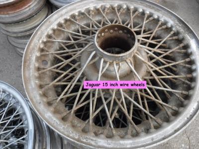 1960 Jaguar wire wheels E, S and MK2