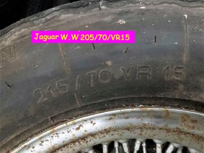 1960 Jaguar wire wheels E, S and MK2