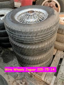 1960 Jaguar wire wheels E, S and MK2