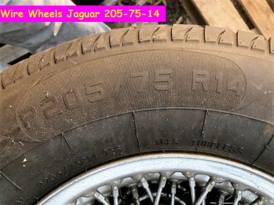1960 Jaguar wire wheels E, S and MK2