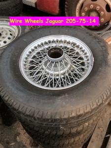 1960 Jaguar wire wheels E, S and MK2