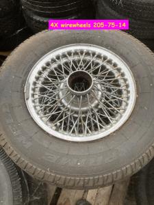 1960 Jaguar wire wheels E, S and MK2