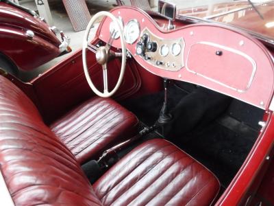 1952 MG TD 1952 red