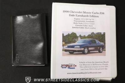 1998 Chevrolet Monte Carlo SS Dale Earnhardt Intimidator Edition
