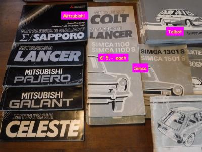 1950 Car -instr books instr books