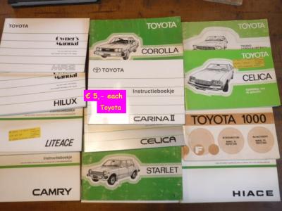 1950 Car -instr books instr books