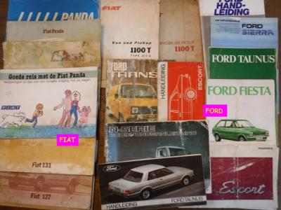1950 Car -instr books instr books