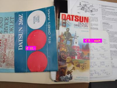 1950 Car -instr books instr books