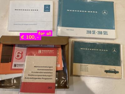 1950 Car -instr books instr books