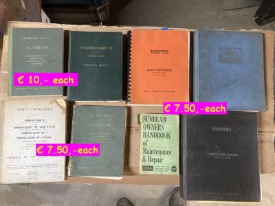 1950 Car -instr books instr books