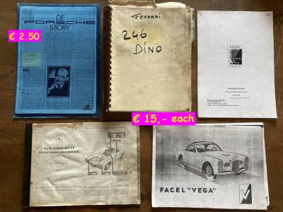1950 Car -instr books instr books