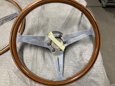 1950 several parts steering wheels