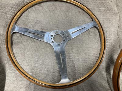 1950 several parts steering wheels
