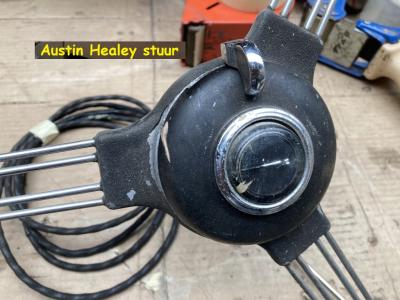 1950 several parts steering wheels