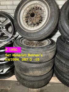 1900 Wiel sets diverse wiel sets