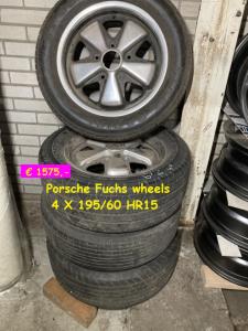 1900 Wiel sets diverse wiel sets