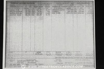 1970 Pontiac Firebird Trans Am