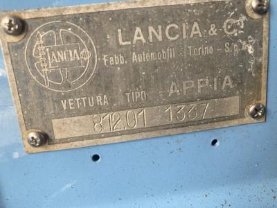 1957 Lancia Appia cabrio 1337