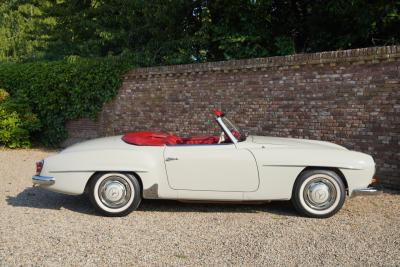 1962 Mercedes - Benz Mercedes Benz 190 SL &ldquo;Wei&szlig;&shy;grau &uuml;ber Rot&rdquo;