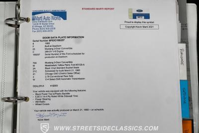 1968 Ford Mustang Convertible