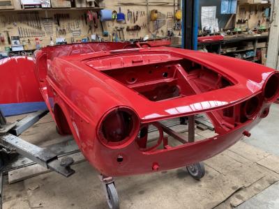 1965 Fiat OSCA - restauration to finish