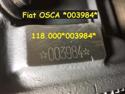 1965 Fiat OSCA - restauration to finish