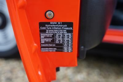 1980 BMW M1 &ldquo;Factory Test Car - No.3 built by factory&rdquo;