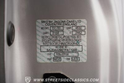 2001 Jaguar XKR Supercharged Convertible