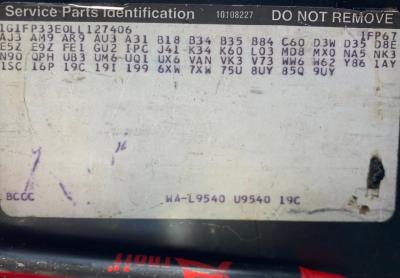 1990 Chevrolet Camaro RS Convertible