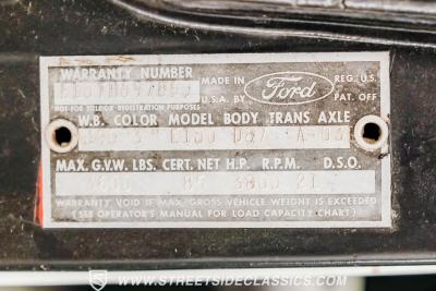 1960 Ford Econoline E-100 Pickup Restomod