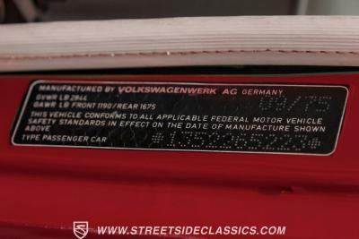 1975 Volkswagen Super Beetle