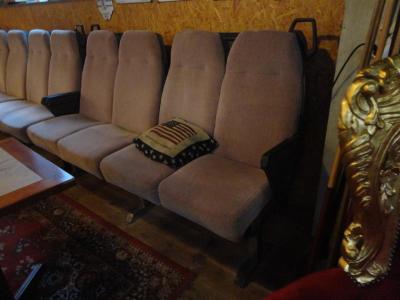 1950 Seats Greyhound bus seats from the 50&#039;&#039;s