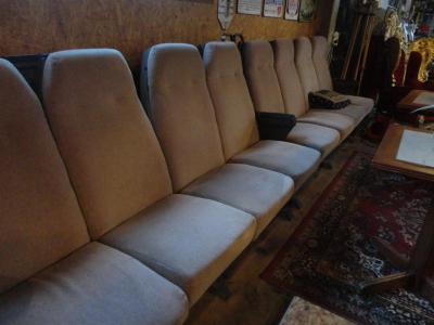 1950 Seats Greyhound bus seats from the 50&#039;&#039;s
