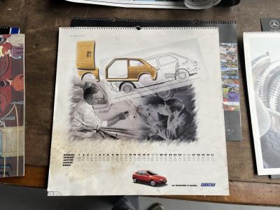 1900 Collectables Calenders / photos, bikes