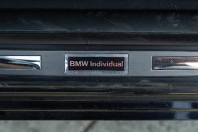 2001 BMW 745 LI INDIVIDUAL