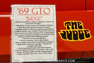 1969 Pontiac GTO Judge