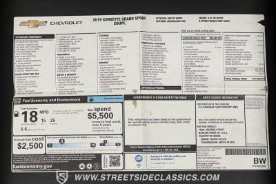 2019 Chevrolet Corvette Grand Sport 2LT